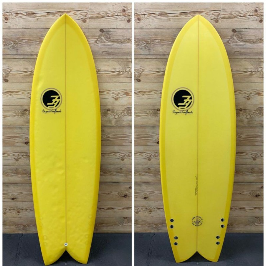 Fin Setup * | New 5'10" X 21 X 2 1/2 Degree 33 "Codfather" Fish Surfboard