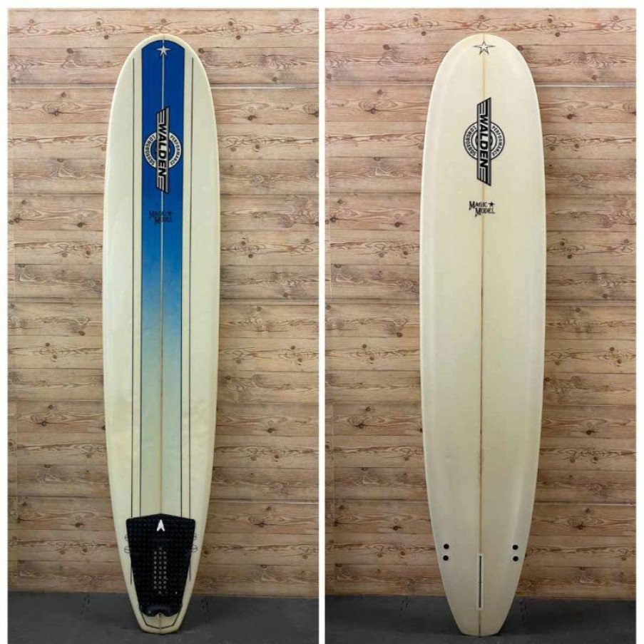 Fin Setup * | Featured 9 X 22 1/2 X 3 1/2 Walden "Magic Model" Longboard Surfboard