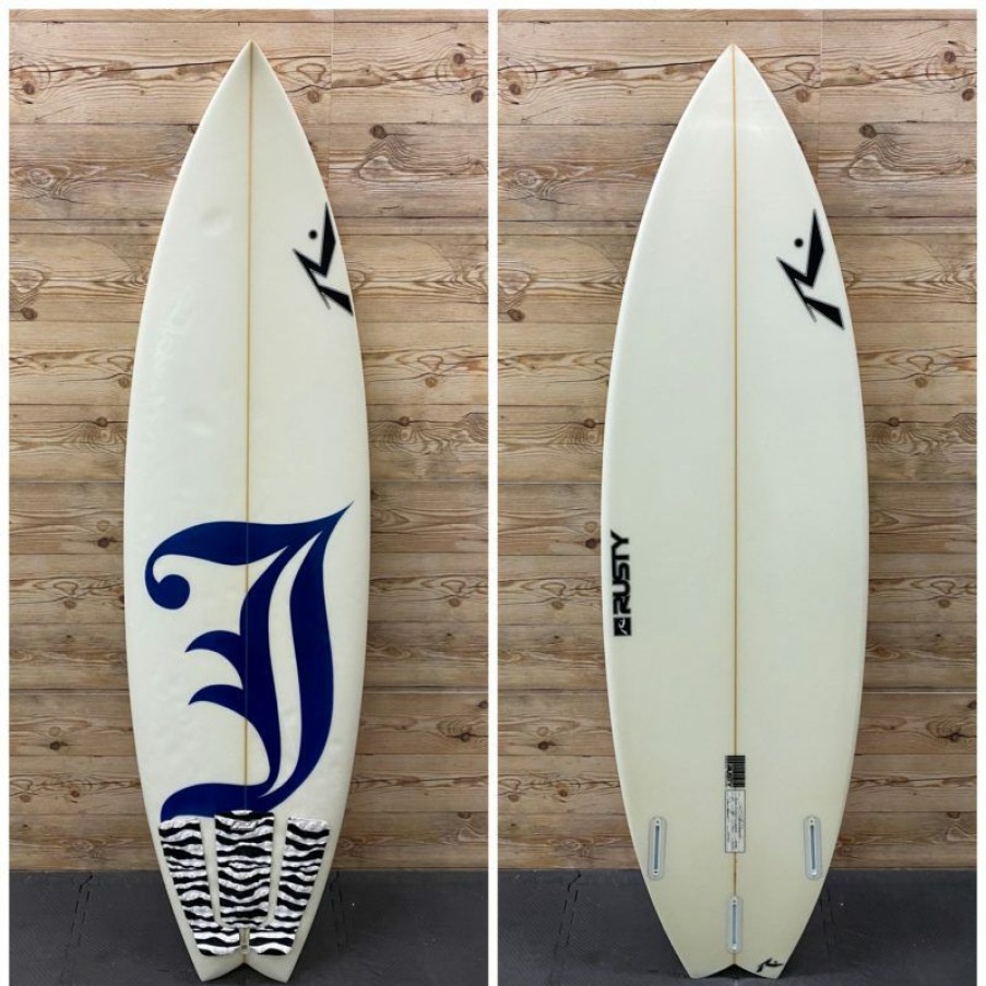 Fin Setup * | Good Quality 6 X 19.87 X 2.62 Rusty "Dozer Swallow" Shortboard Surfboard