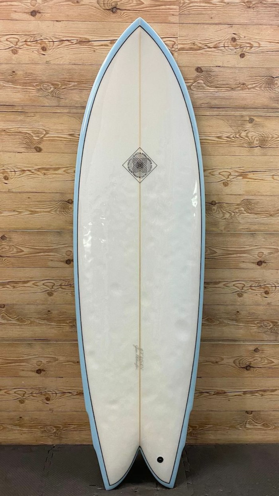 Fin Setup * | Premium 6'2 X 21 1/2 X 2 1/2 Jim Ellington Quad Fish Surfboard