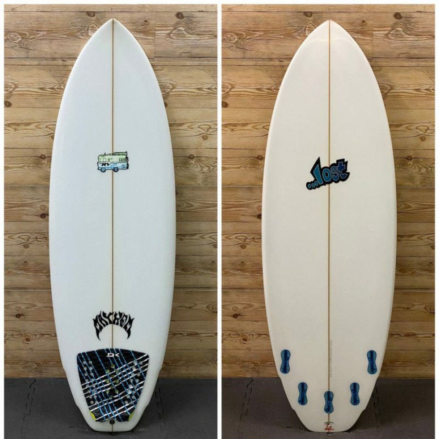 Fin Setup * | Online Never Surfed 5'6 X 20.75 X 2.38 (30.6L) Lost "Rv" Shortboard Surfboard