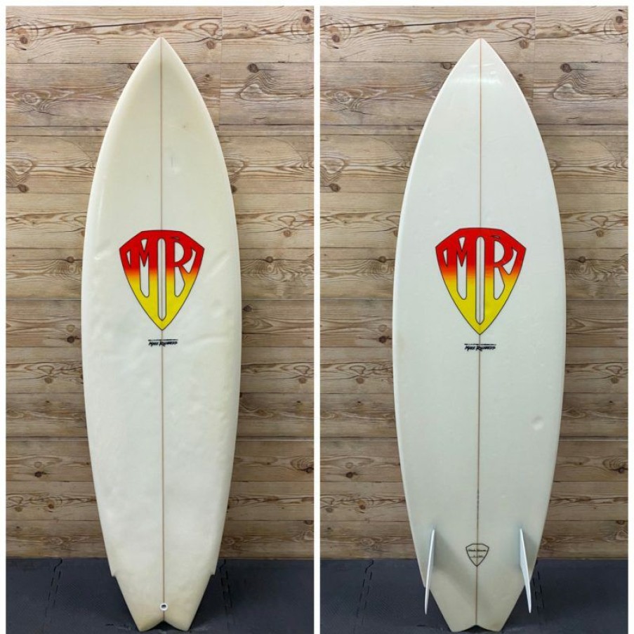 Fin Setup * | Wholesale 6 X 19 3/4 X 2 5/8 Mark Richards "1980 Retro Twin" Fish Surfboard