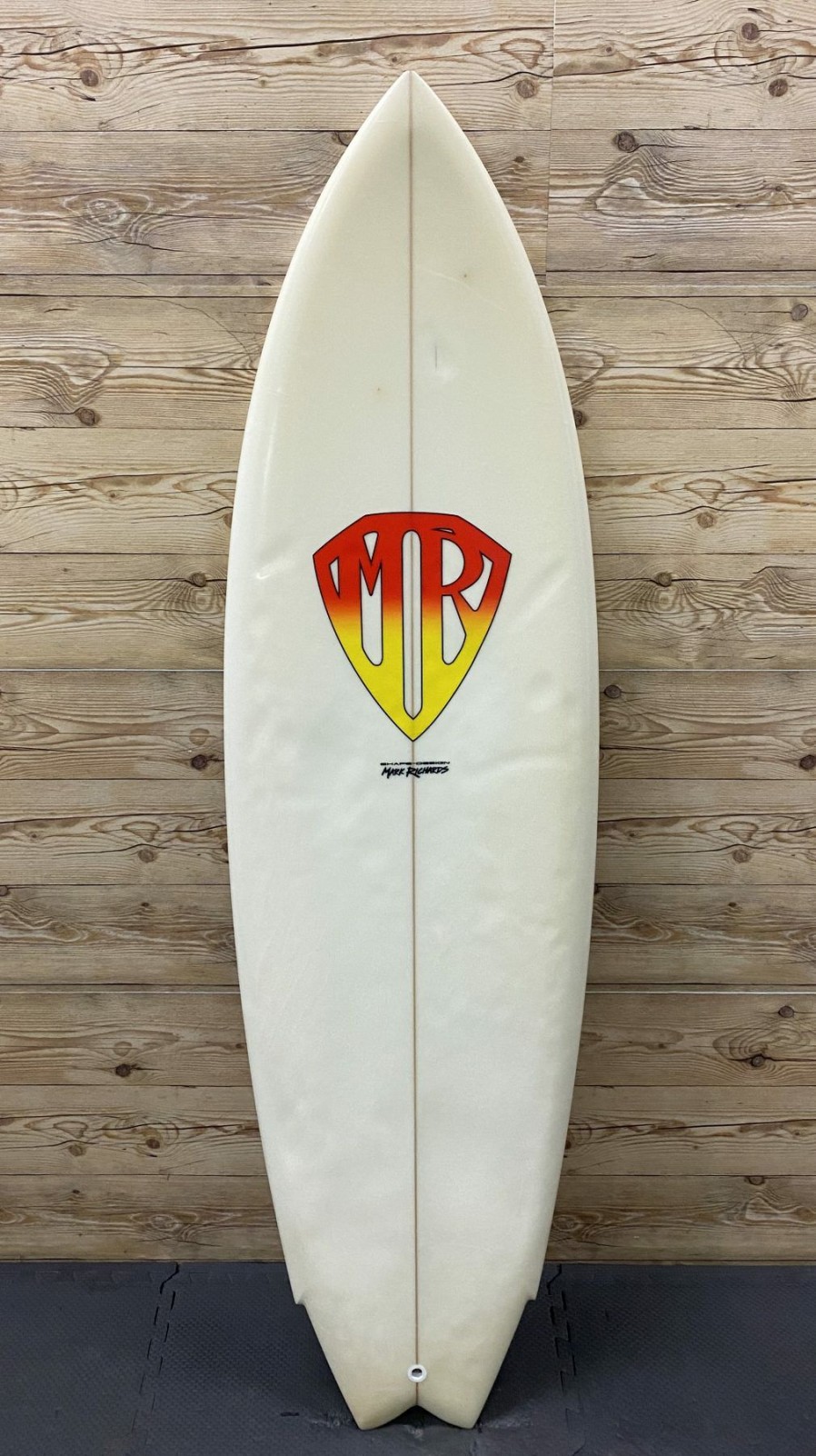 Fin Setup * | Wholesale 6 X 19 3/4 X 2 5/8 Mark Richards "1980 Retro Twin" Fish Surfboard