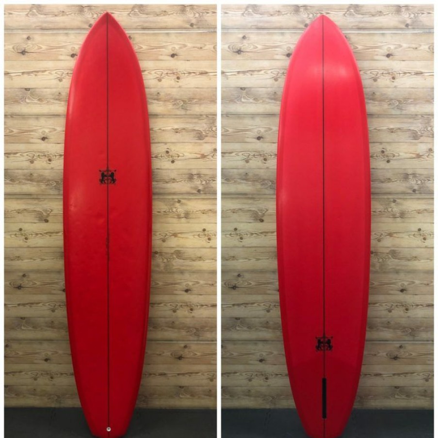 Fin Setup * | Lower Prices 8'7 X 23 X 3 1/8 Larry Mabile "Diamond Tail" Single Fin Funboard Surfboard