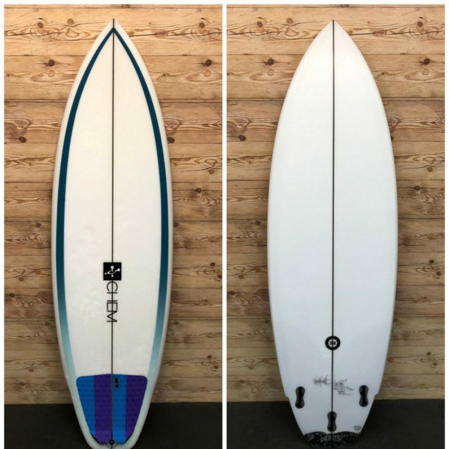 Fin Setup * | Best Choice 5'11" X 21 X 2 9/16 (33.3L) Chemistry "Daisho" Twin Fin Shortboard Surfboard