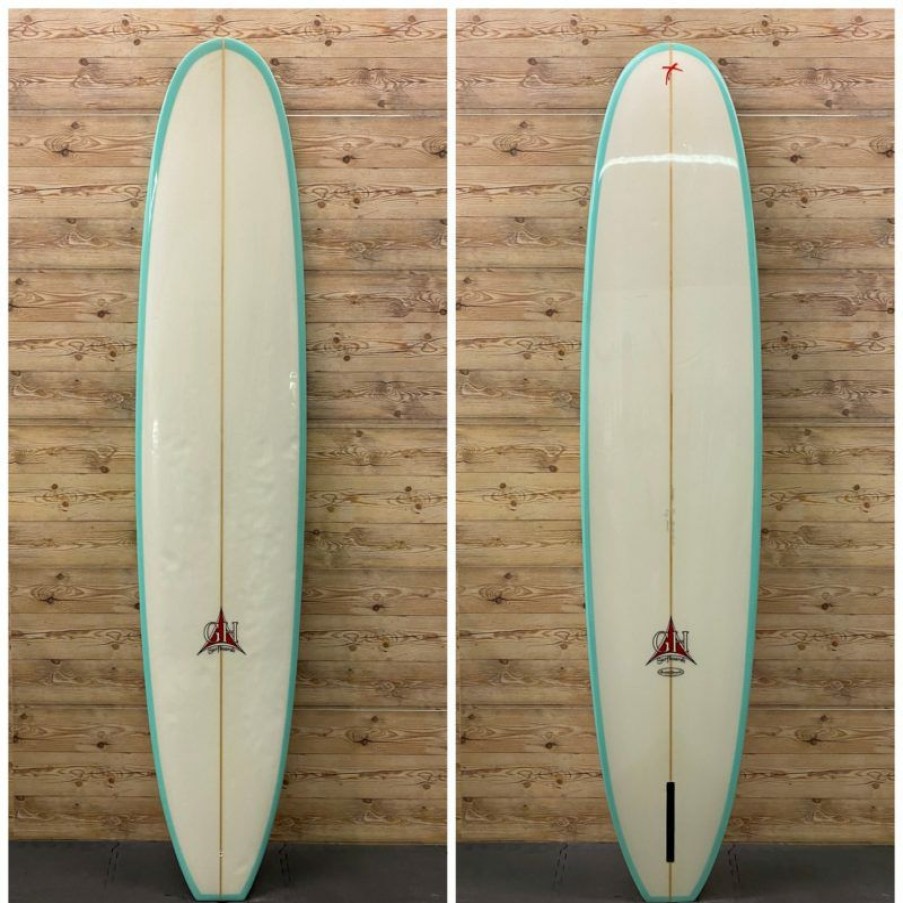 Fin Setup * | Quick Delivery 9 X 23 X 3 Gary Hanel Noserider Longboard Surfboard