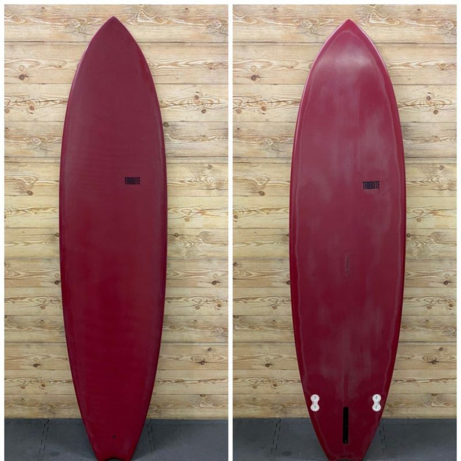 Fin Setup * | Promotion Brand New 6'11" X 21 1/2 X 2 3/8 Roy Sanchez 2+1 Swallow Tail Funboard Surfboard