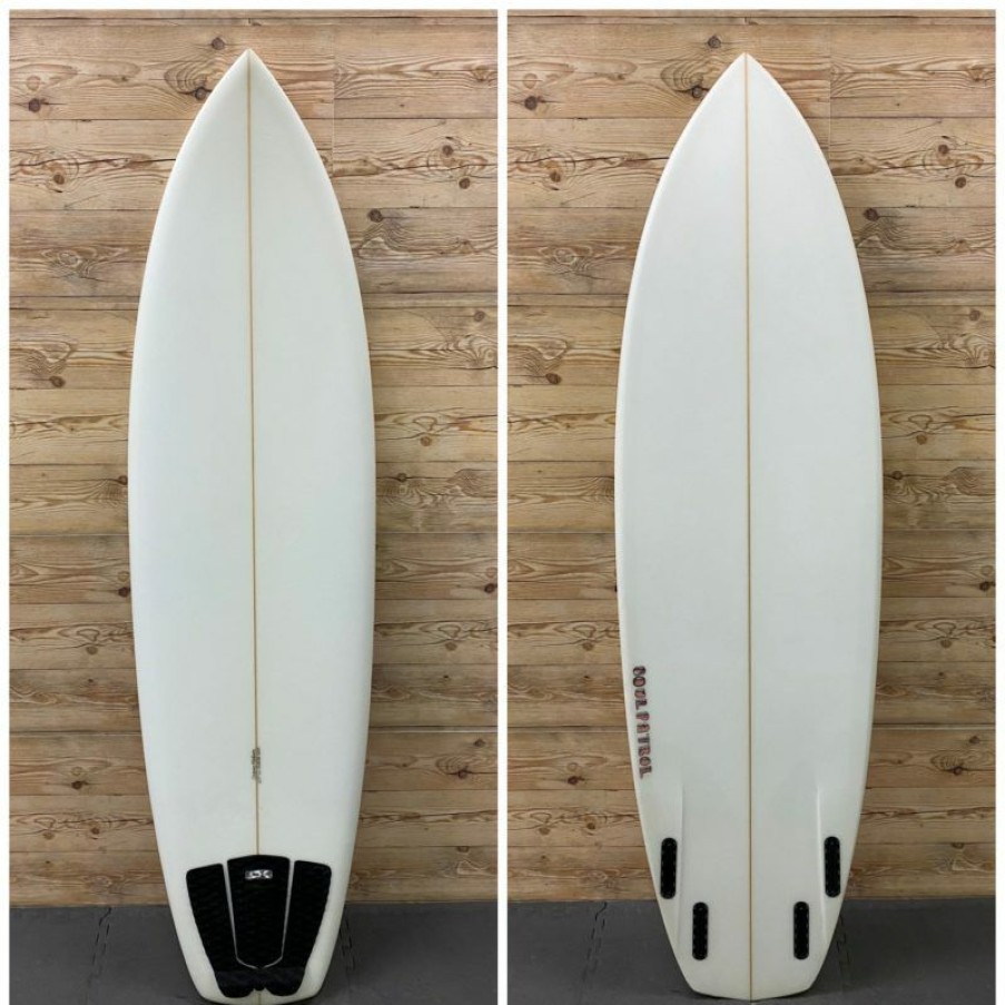 Fin Setup * | Best Quality 6'6 X 21 1/4 X 2 7/8 Soul Patrol Quad Shortboard Surfboard