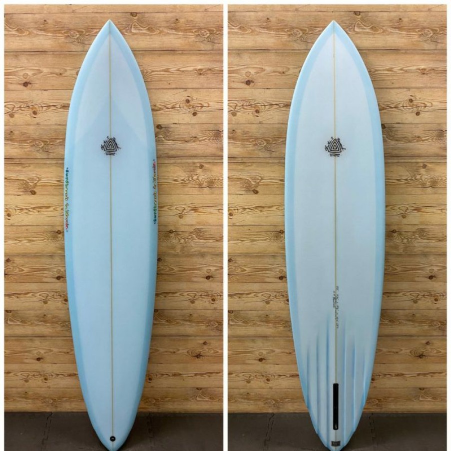 Fin Setup * | Lower Prices Brand New 7'2 X 19 1/2 X 3 Christian Beamish "Rabbo" Single Fin Surfboard