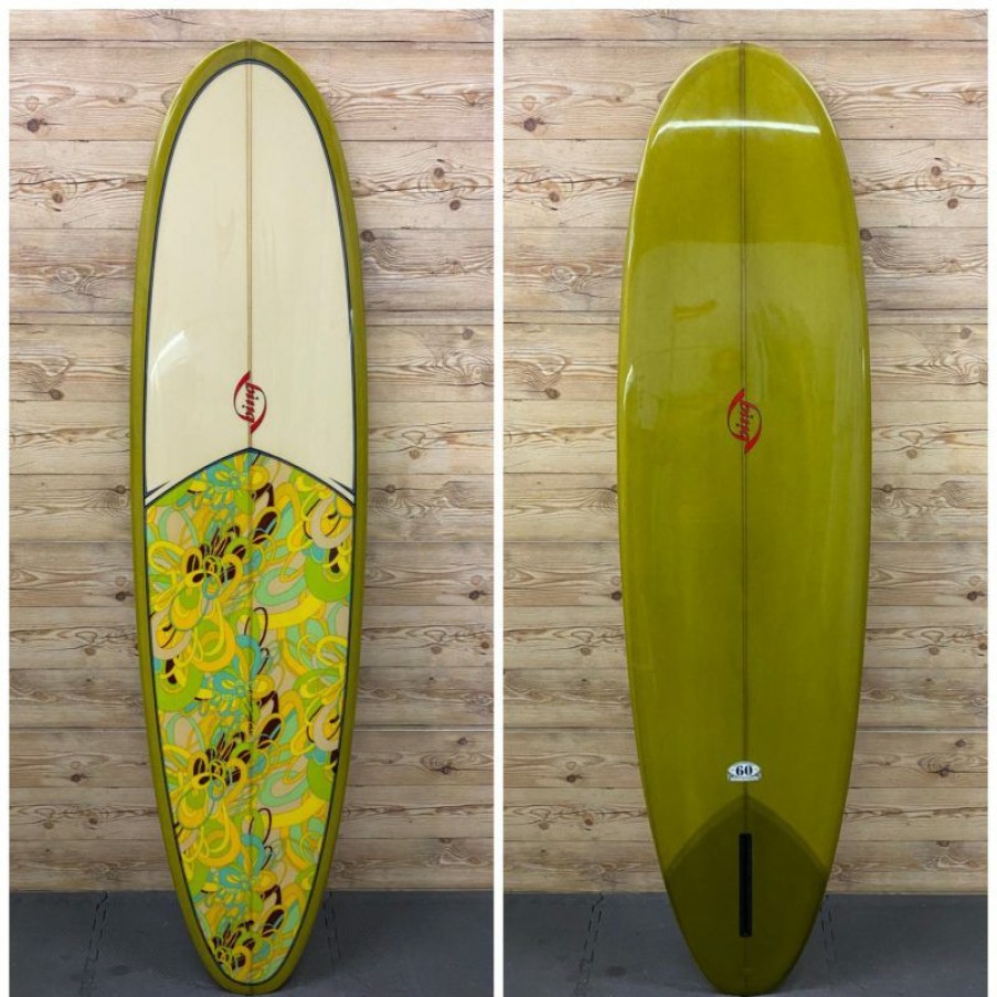 Fin Setup * | Online 6'8 X 20 1/2 X 2 5/8 Bing "Stubbie" Funboard Surfboard