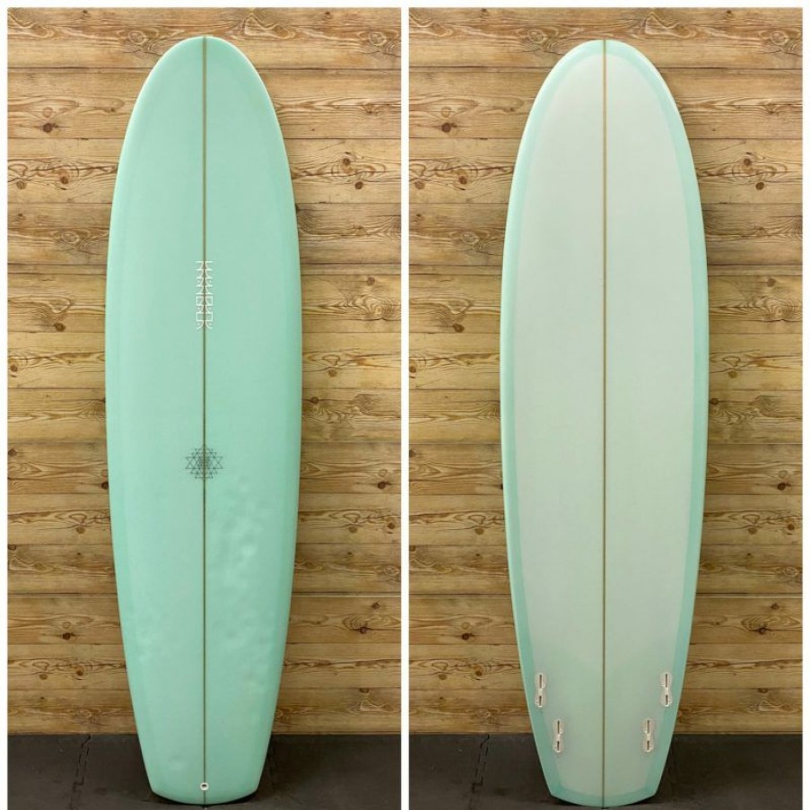 Fin Setup * | Popular 6'10" X 22 X 3 Mandala "Arctail Quad" Mid-Length Surfboard