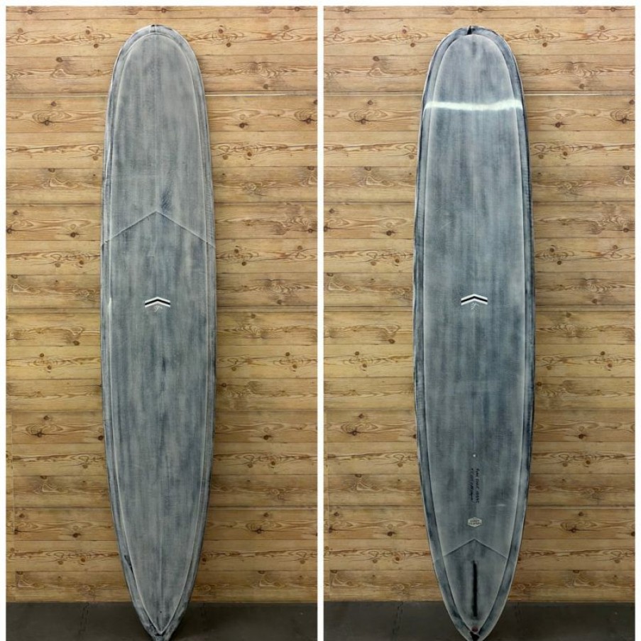 Fin Setup * | Lower Prices 9'3" X 22.5 X 2.88 Cj Nelson "Colopintail" Thunderbolt Red Longboard Surfboard