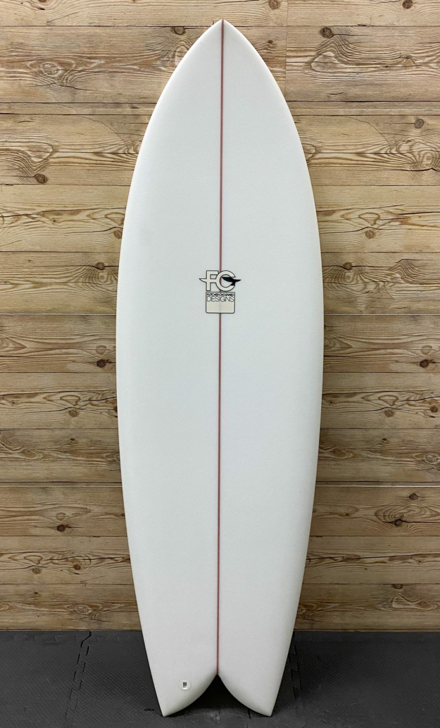 Fin Setup * | Premium 5'8 X 20 3/8 X 2 3/8 Fcd "Twin Fish" Surfboard