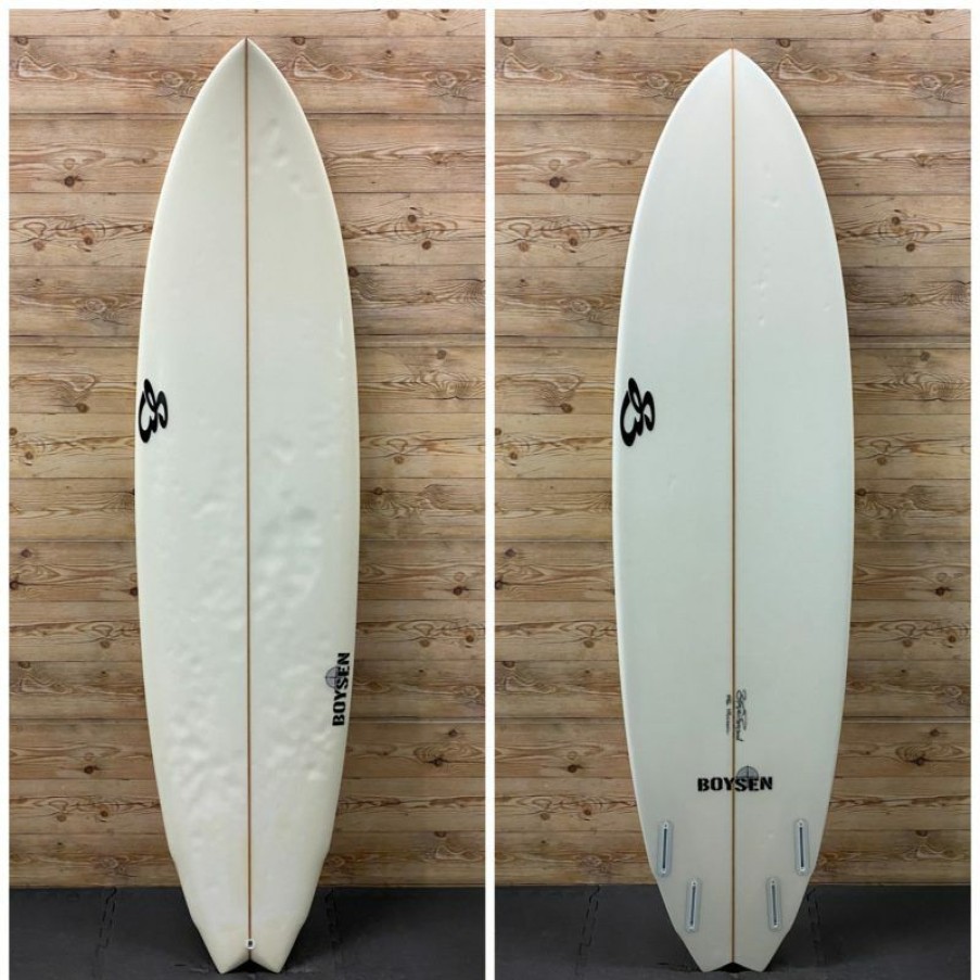 Fin Setup * | Lower Prices 7'2 X 22 X 2 7/8 Boysen Quad Fin Mid-Length Surfboard