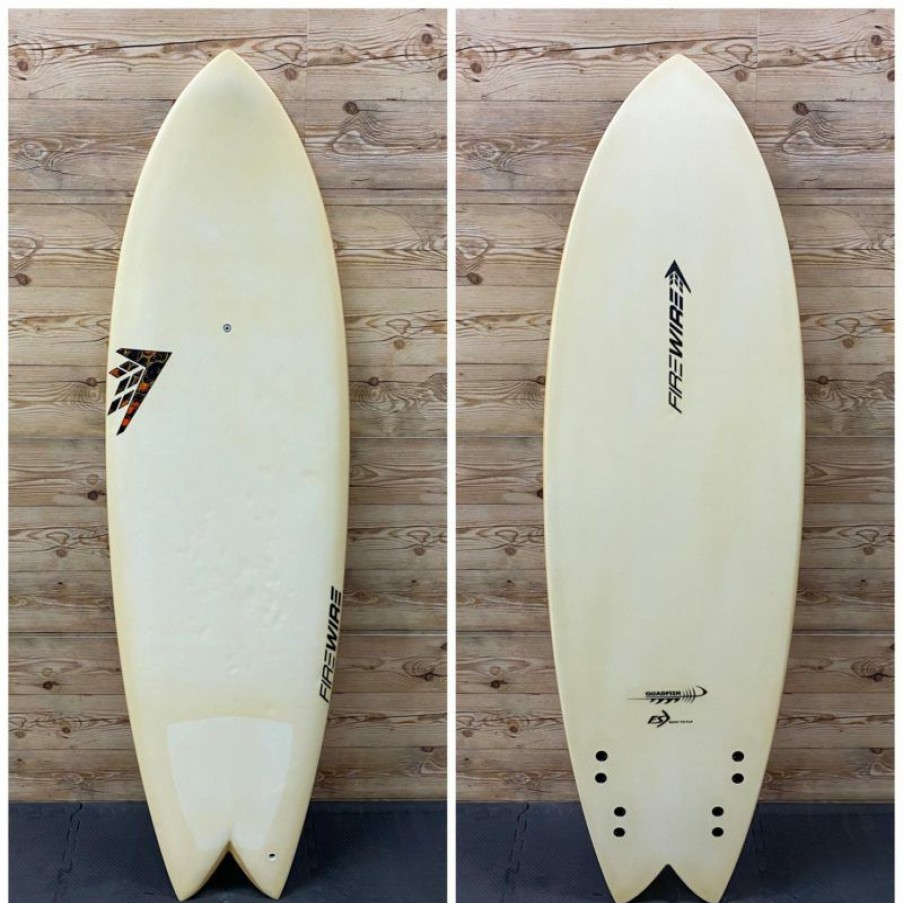 Fin Setup * | Cheap 5'10" X 21 X 2 1/2 Firewire "Quad Fish" Surfboard