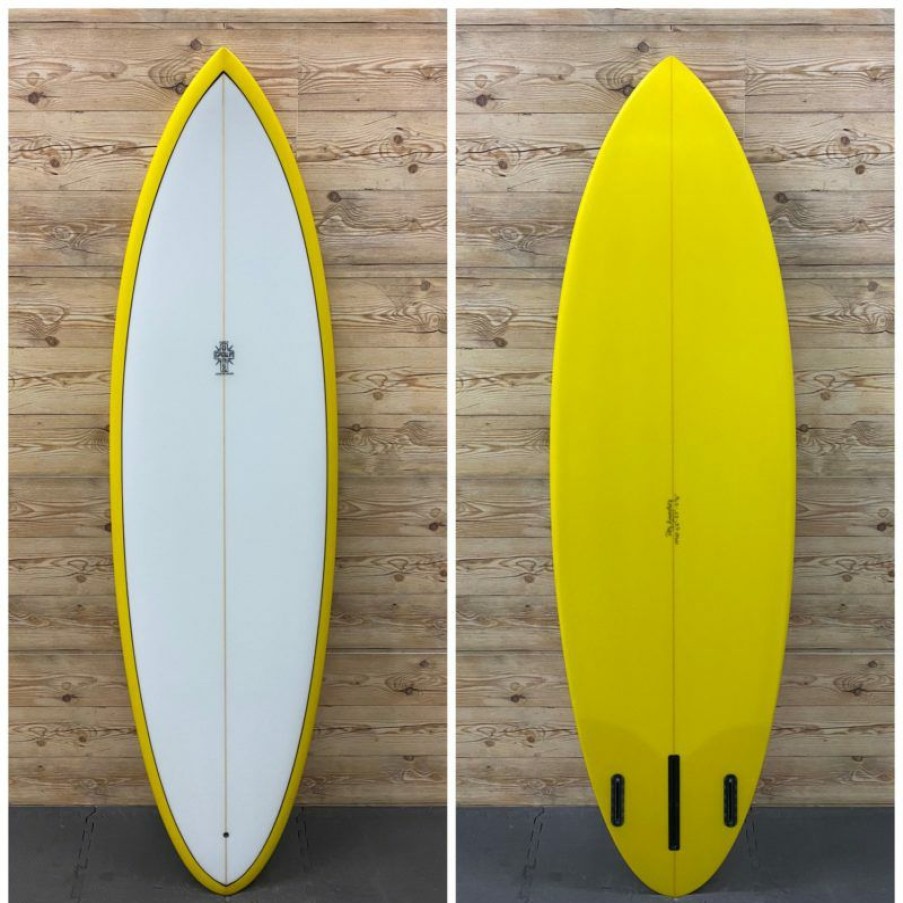 Fin Setup * | Best Quality Brand New 6'6 X 22 X 2 5/8 Roy Sanchez "Single Fin Twin" Shortboard Surfboard