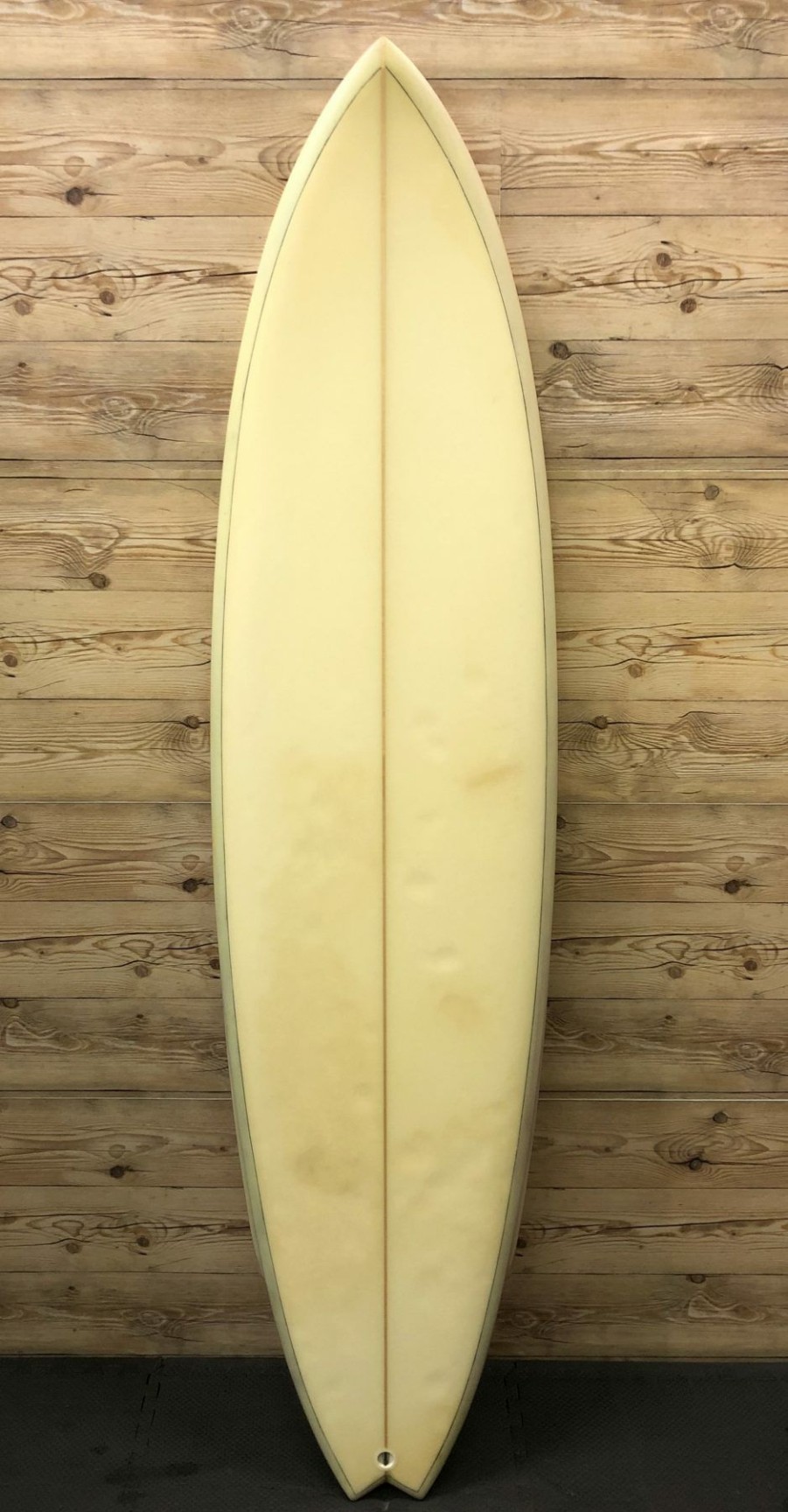 Fin Setup * | Best Sale 6'10" X 20 1/8 X 2 1/2 Redman Rail Channel Shortboard Surfboard