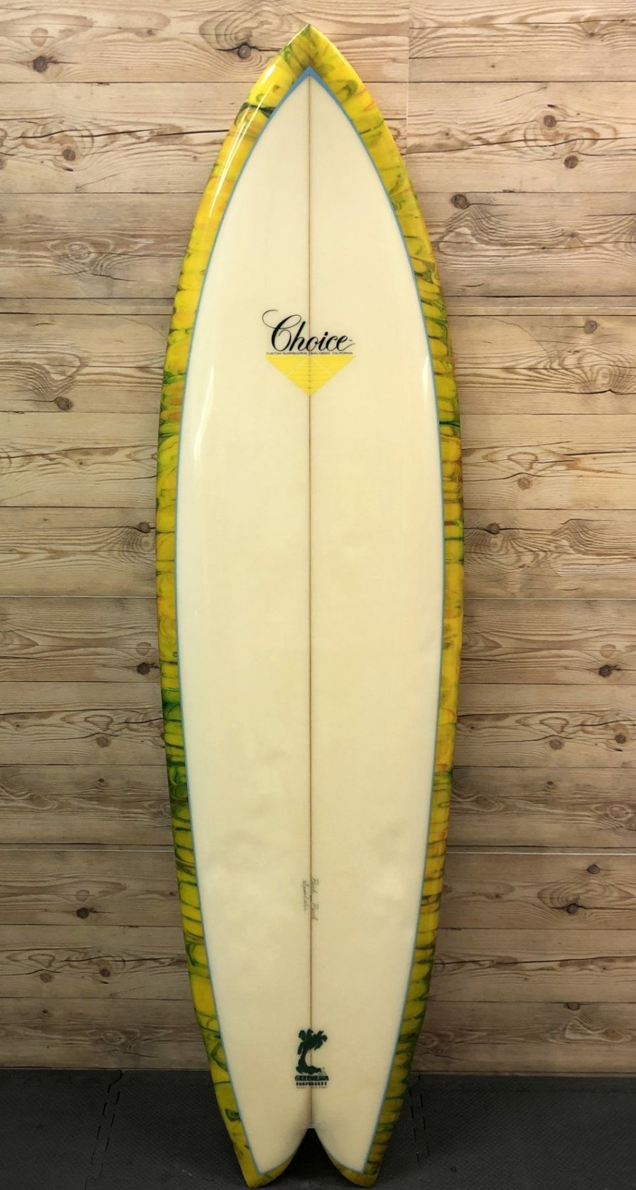 Fin Setup * | Cheap 6'4 X 21 X 2 3/4 Rich Pavel "Speed Dialer Quad" Fish Surfboard