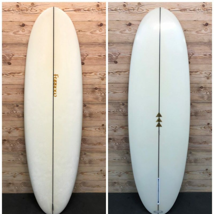 Fin Setup * | Popular 5'10" X 20 5/16 X 2 3/4 Furrowcraft "Single Fin" Surfboard