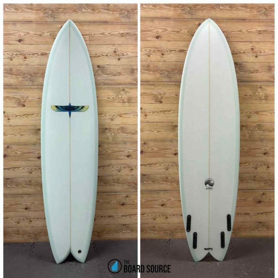 Fin Setup * | Cheap Brand New 6'8 X 20 1/4 X 2 7/8 Sunset Surfboards "Long Range Fish" Surfboard