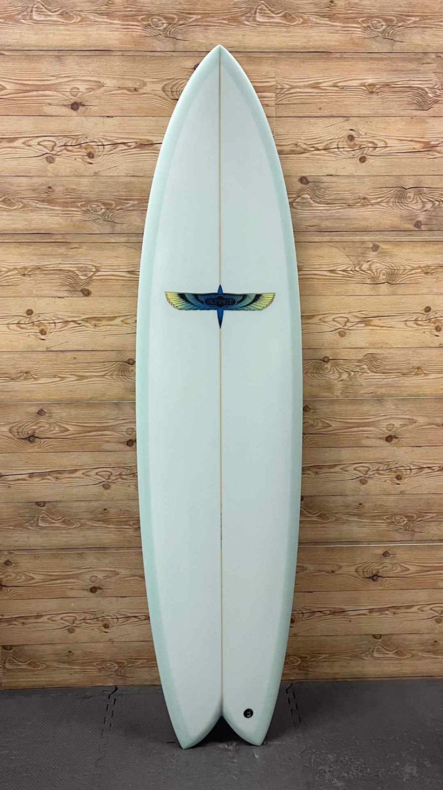 Fin Setup * | Cheap Brand New 6'8 X 20 1/4 X 2 7/8 Sunset Surfboards "Long Range Fish" Surfboard