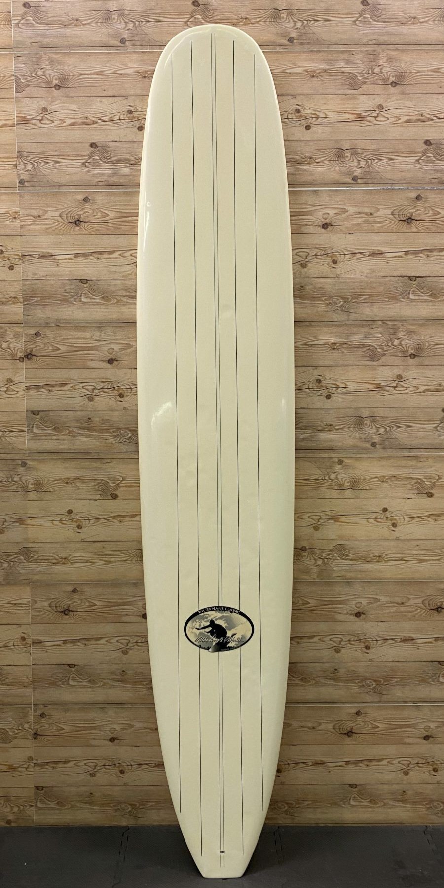 Fin Setup * | Best Choice 10'1 X 23 3/4 X 3 3/8 Robert August/Waterman'S Classic "Mike Doyle Model" Longboard Surfboard