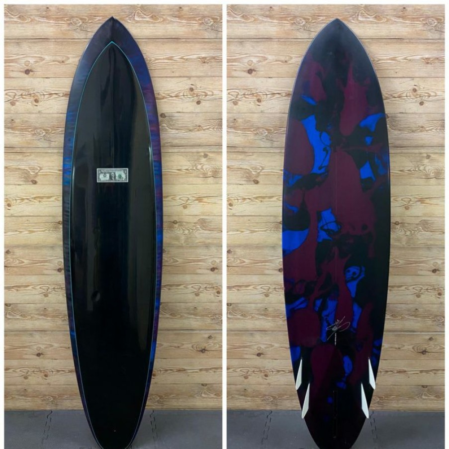 Fin Setup * | Low Price 7 X 20 3/4 X 2 3/4 Jeff Mccallum "Bonzer 5" Mid Length Surfboard