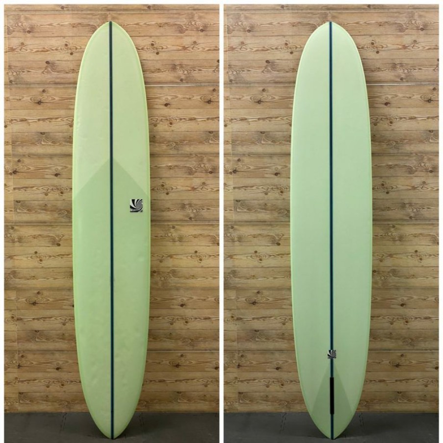 Fin Setup * | Premium 9'8 X 23 X 3 1/8 Chocolate Fish "Dirty Pin" Longboard Surfboard