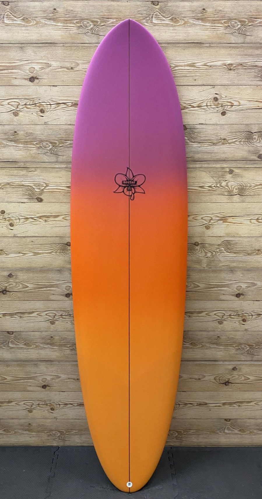 Fin Setup * | Popular Brand New 7 X 21 1/2 X 2 3/4 Nectar Surf "Hard Boiled" Egg Surfboard