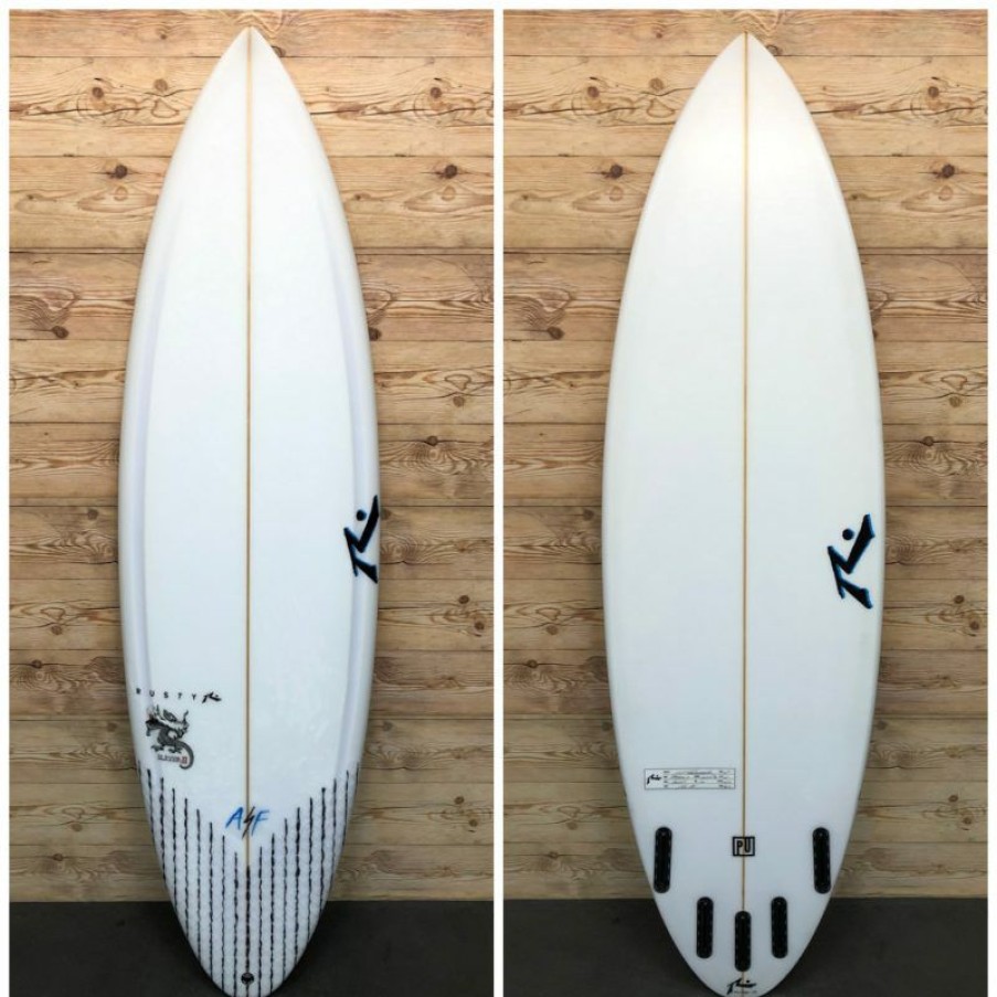 Fin Setup * | Good Quality Almost New 6'2 X 21 X 3.03 (42.2L) Rusty "Slayer 2" Surfboard