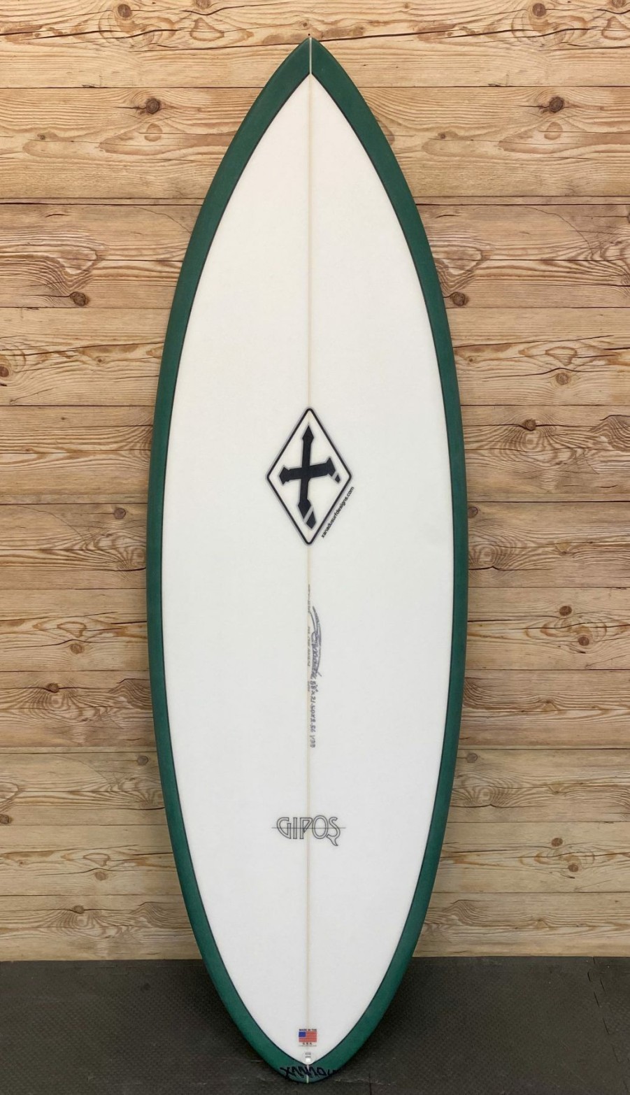 Fin Setup * | Good Quality Brand New 5'8 X 21.5 X 2.56 (33L) Xanadu "Gipos" Shortboard Surfboard