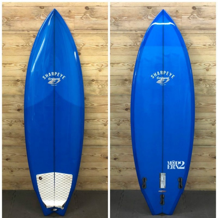 Fin Setup * | Promotion 5'6 X 19.75 X 2.5 (29.66L) Pu Sharpeye "Modern 2" Surfboard