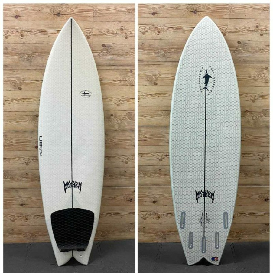 Fin Setup * | Lower Prices 6'2 X 21.25 X 2.75 (40L) Lost Libtech "Swordfish" Fish Surfboard