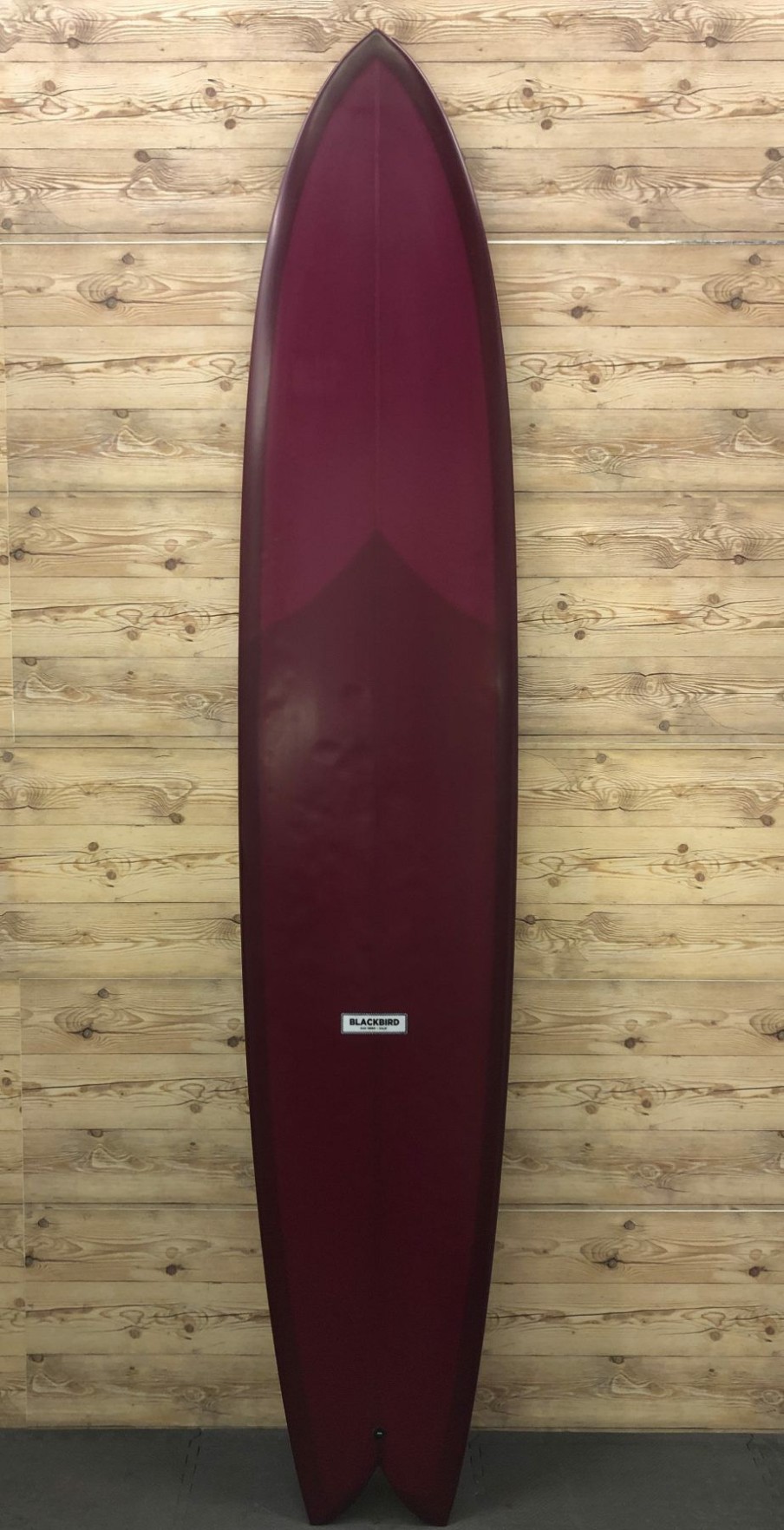 Fin Setup * | Latest Fashion 9'6 X 22 1/2 X 3 Blackbird "Super Marine" Longfish Glider Surfboard