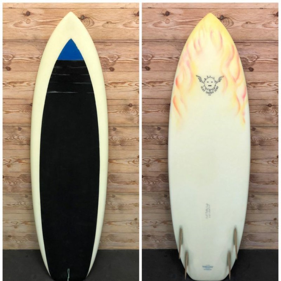 Fin Setup * | Good Quality 5'5 X 19.5 X 2.5 Scat Daddy "Wibbulator" Surfboard