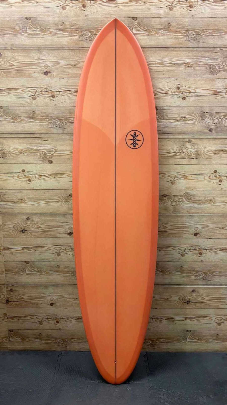 Fin Setup * | Good Quality 7'2 X 21 1/2 X 2 79 Barber Surf '2+1 Mid' Mid-Length Surfboard