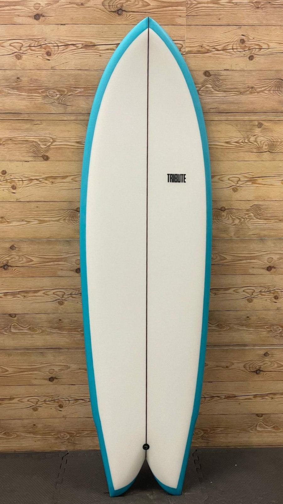 Fin Setup * | Premium Brand New 6'2 X 21 7/8 X 2 3/4 Tribute By Roy Sanchez "Twinzer Fish" Surfboard