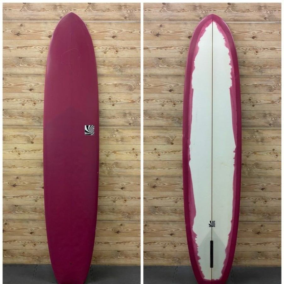 Fin Setup * | Reliable Quality 8'6 X 22 1/2 X 3 Chocolate Fish / Eric Christenson "Billy" Longboard Surfboard