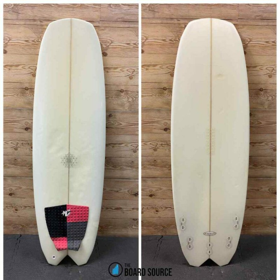 Fin Setup * | Cheap 5'1 X 19 X 2 3/8 Mandala "Double Rainbow" Surfboard