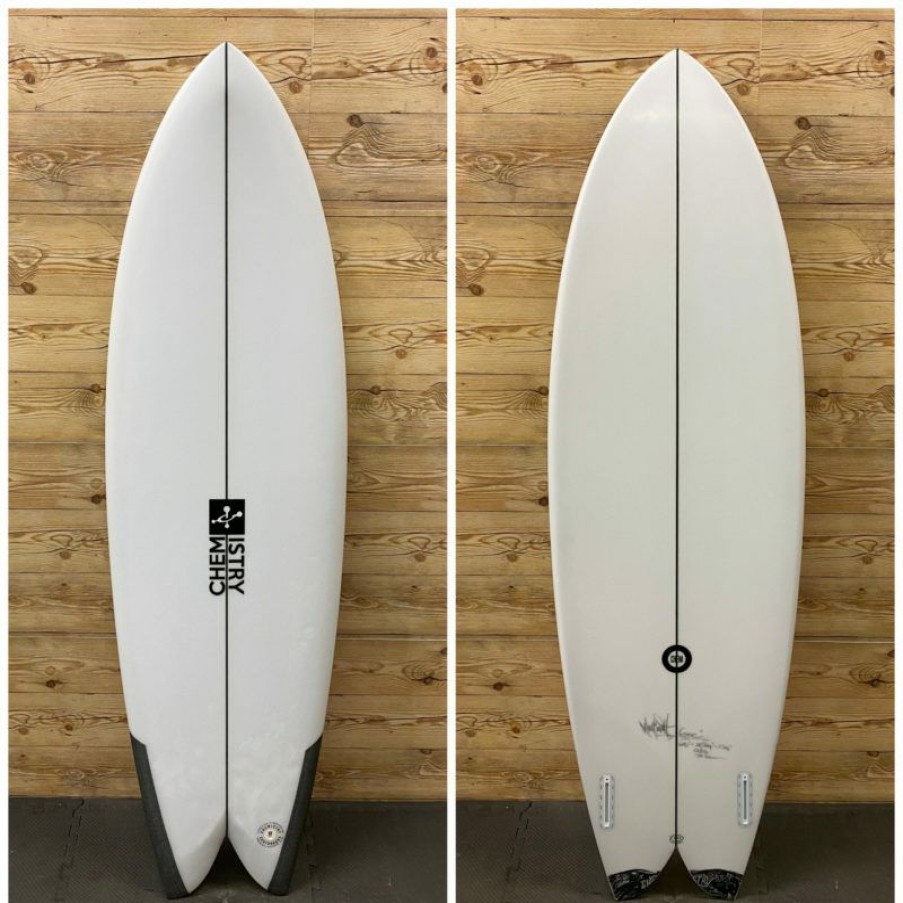 Fin Setup * | Best Quality 6 X 20 3/4 X 2 3/4 (39.3L) Chemistry "Ps2" Fish Surfboard