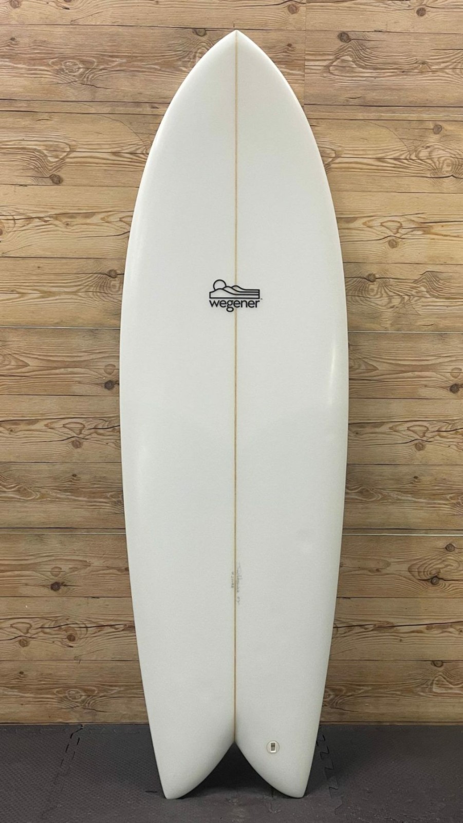 Fin Setup * | Cheap 5'7 X 21 X 2 5/8 Jon Wegener Twin Fish Surfboard