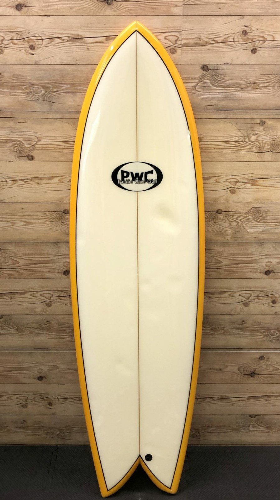 Fin Setup * | High Quality 6'1 X 21 X 2 3/4 Pacific Wave Craft Fish Surfboard