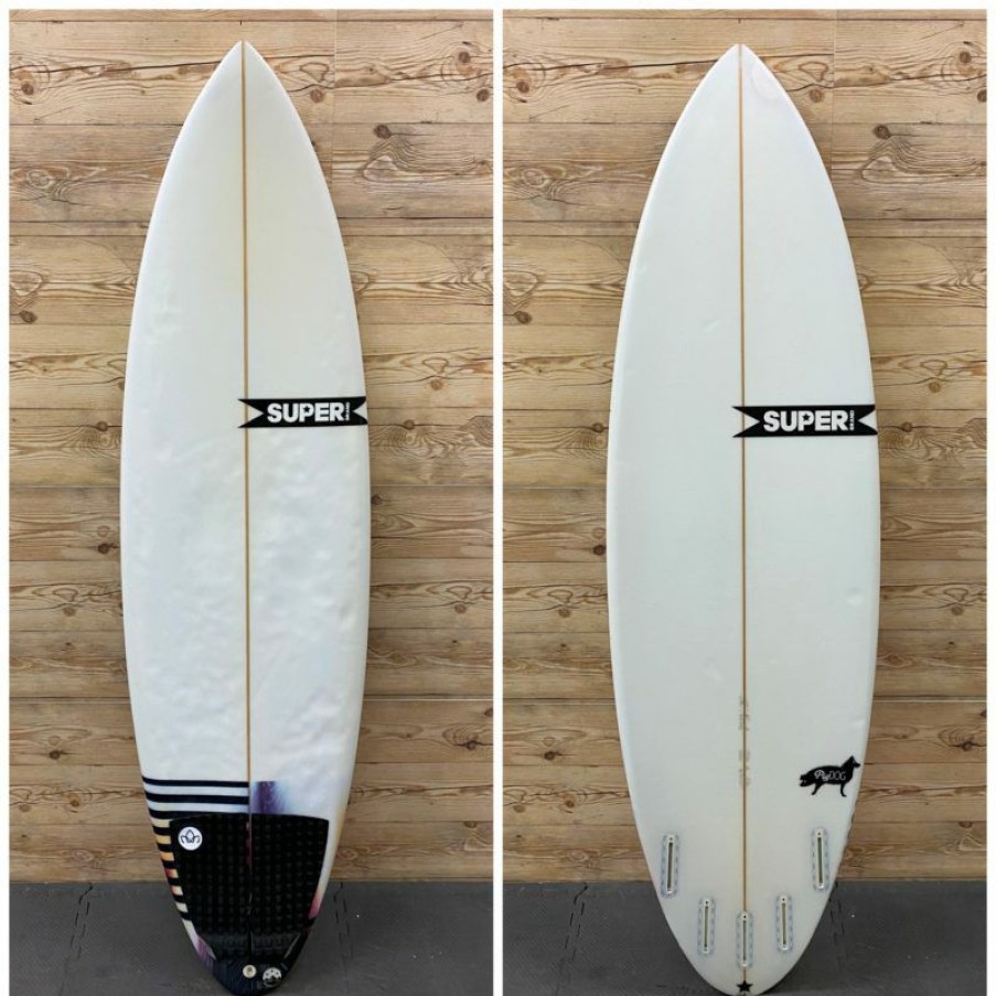 Fin Setup * | Quick Delivery 6 X 19 3/4 X 2 1/2 (32.2L) Superbrand "Pig Dog" Shortboard Surfboard