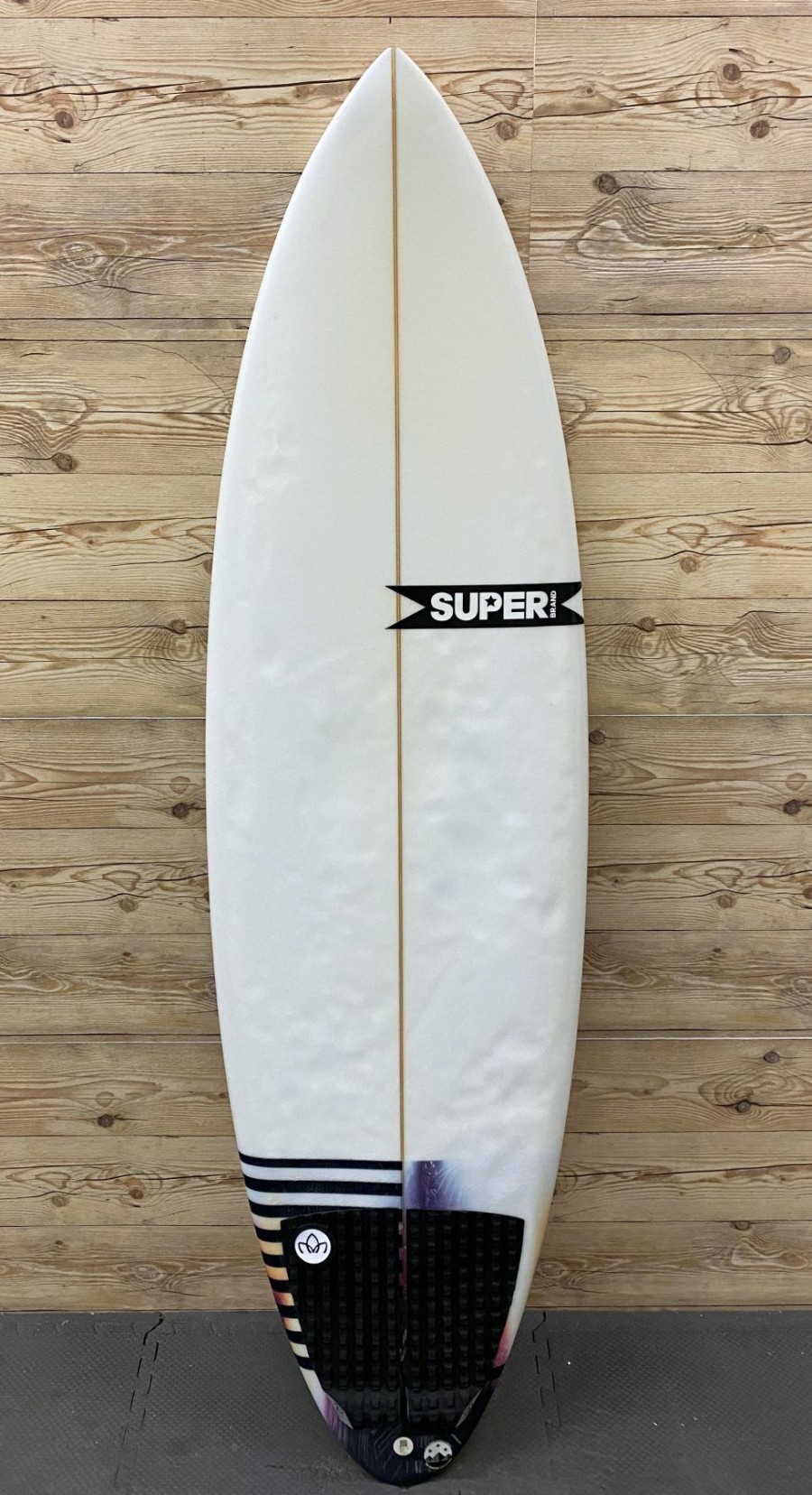 Fin Setup * | Quick Delivery 6 X 19 3/4 X 2 1/2 (32.2L) Superbrand "Pig Dog" Shortboard Surfboard