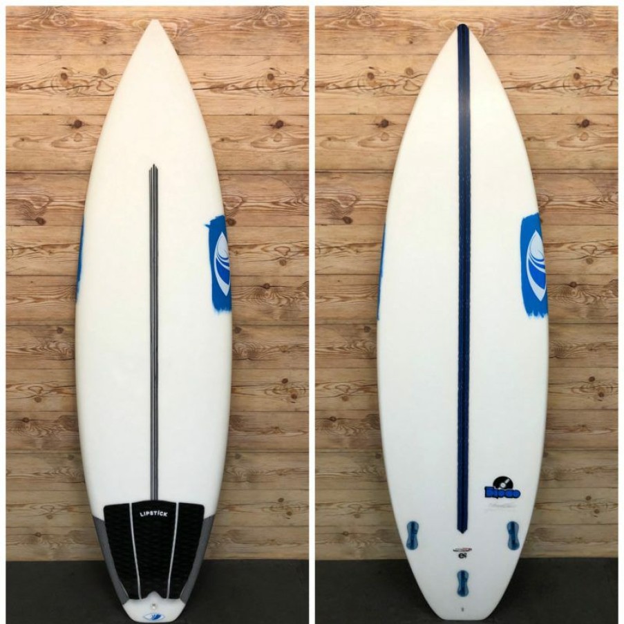 Fin Setup * | Promotion Like New 6'4 X 20.75 X 2.65 (35.8L) Sharpeye Fusion E-2 "The Disco" Surfboard