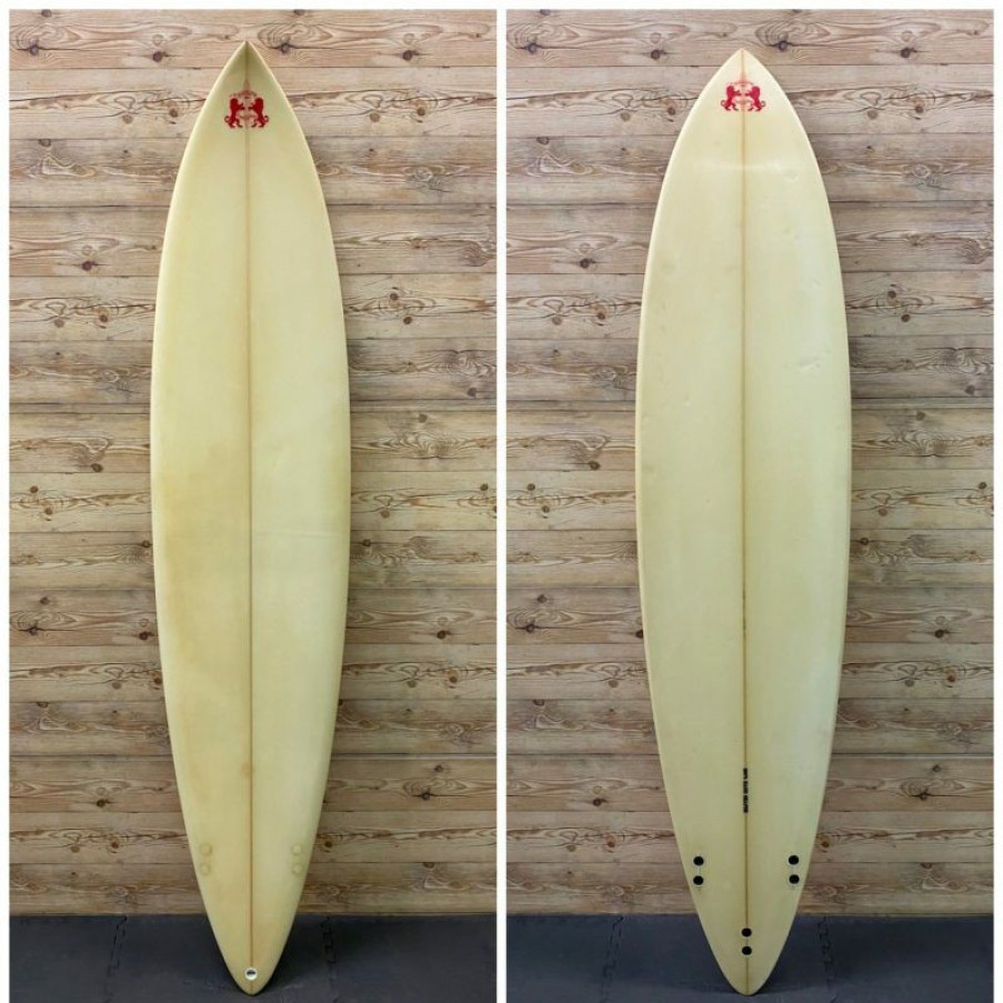 Fin Setup * | Quick Delivery 7'10" X 21 1/4 X 3 Larry Mabile "Retro Step Up" Shortboard Surfboard