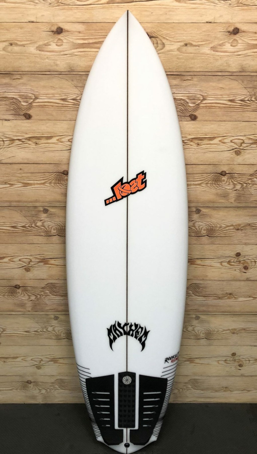 Fin Setup * | Reliable Quality Like New 5'7 X 19.25 X 2.37 (28L) Lost "Rocket Redux" Surfboard