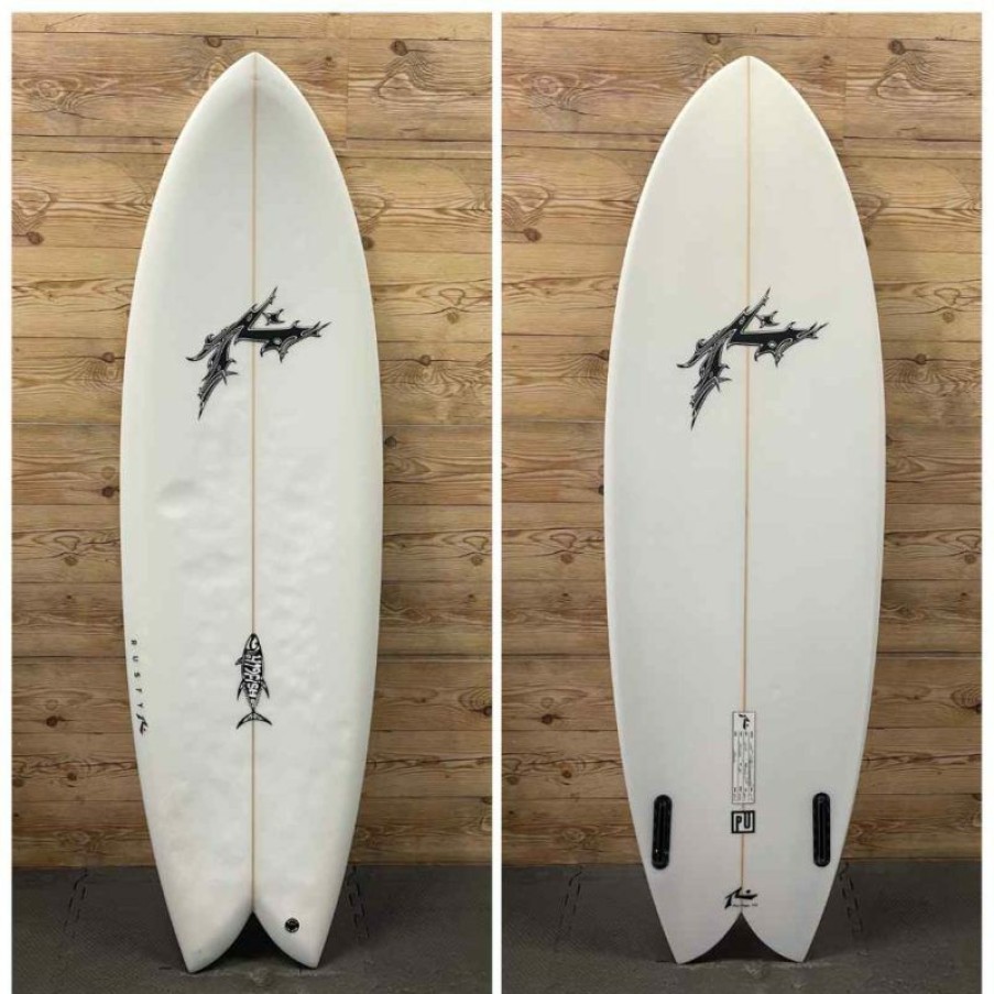 Fin Setup * | Reliable Quality 5'6 X 20.1 X 2.22 (30.4L) Rusty "419Fish" Shortboard Surfboard