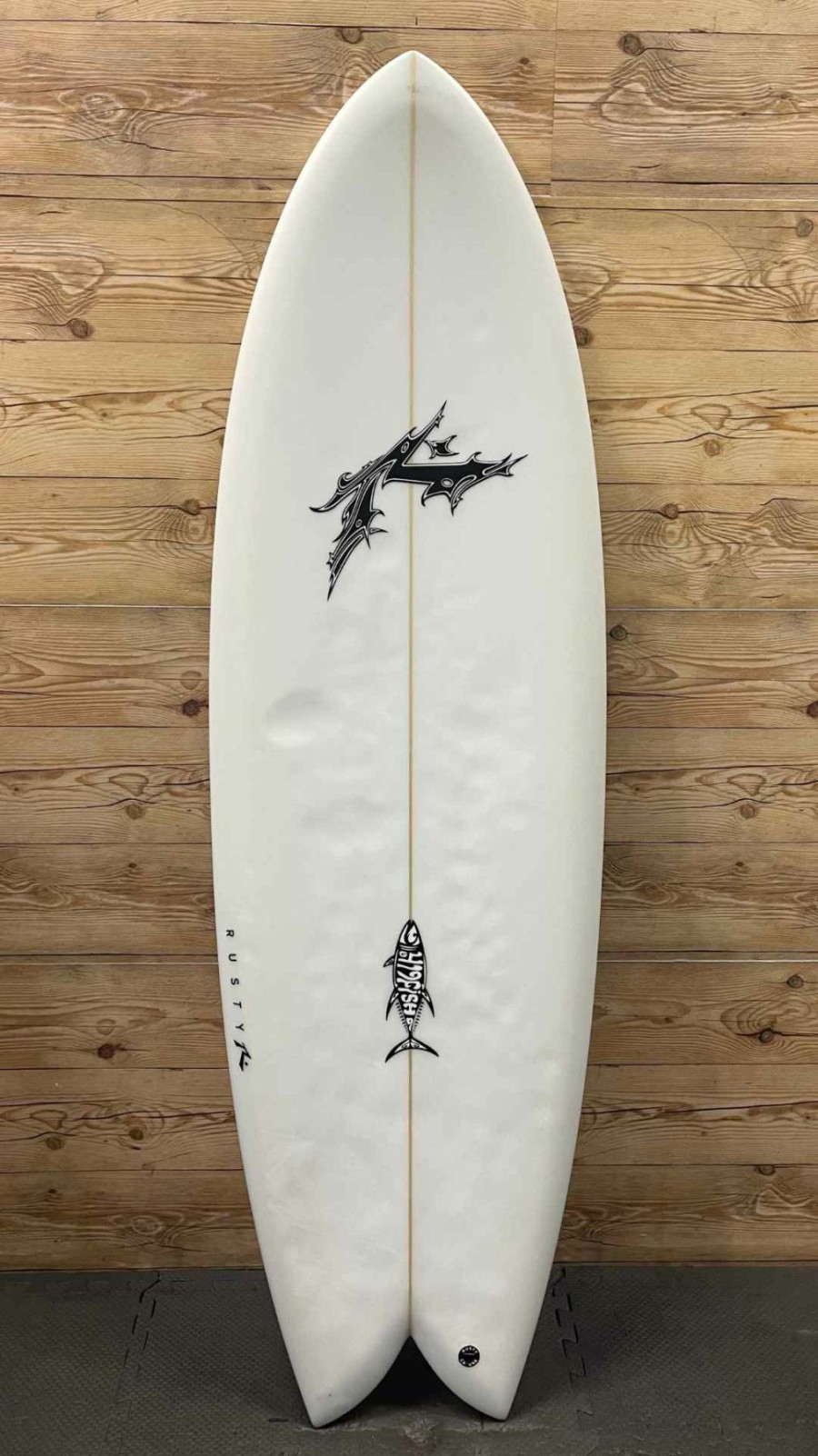 Fin Setup * | Reliable Quality 5'6 X 20.1 X 2.22 (30.4L) Rusty "419Fish" Shortboard Surfboard