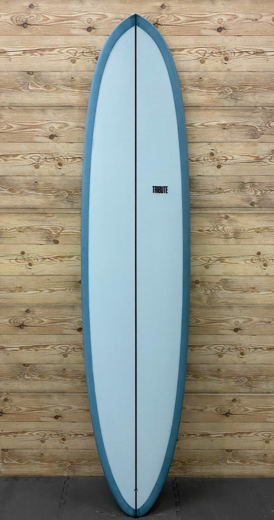 Fin Setup * | Best Sale Brand New 8 X 22 X 2 7/8 Tribute By Roy Sanchez "Dreadwinner" Longboard Surfboard